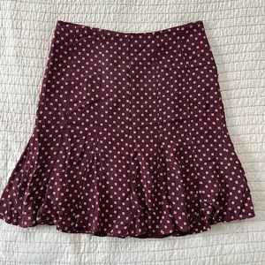 Gap silk skirt